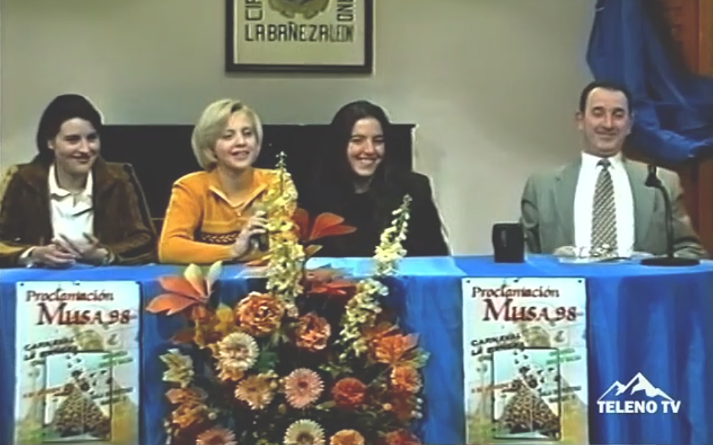 Así fue la presentación de la Musa del Carnaval en 1998